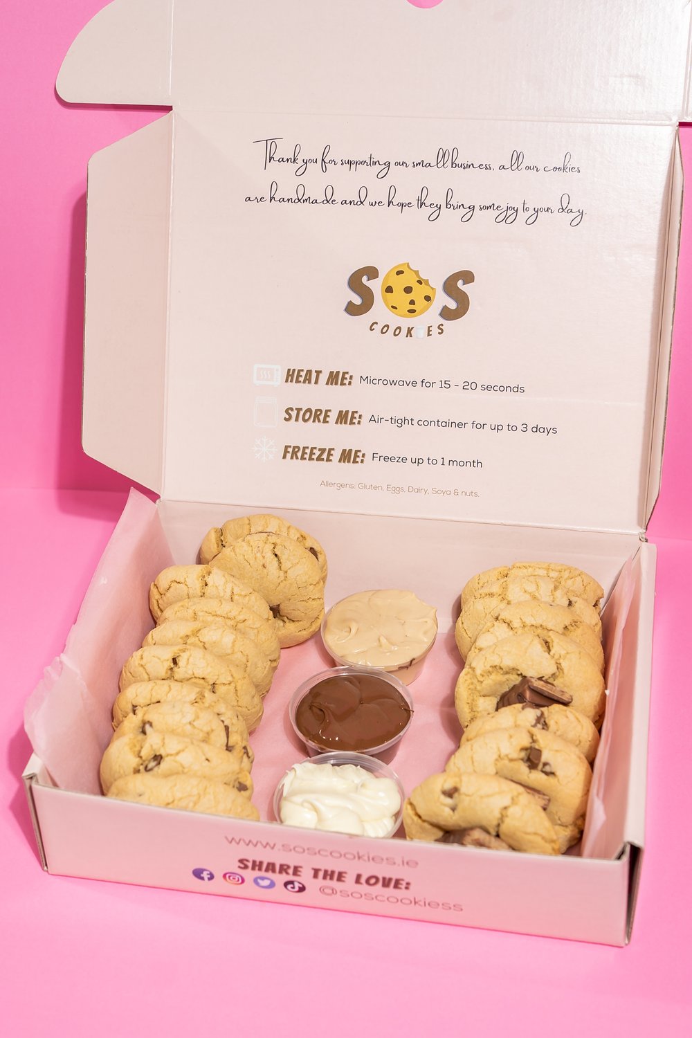 Mini Cookie Dip Box