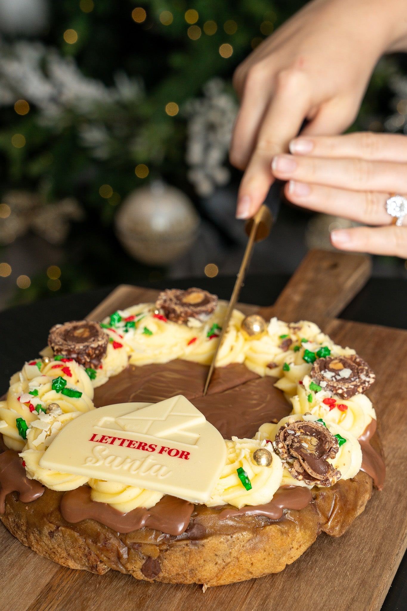 Christmas Cookie Cake